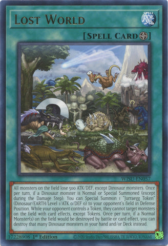Lost World (WISU-EN057) (Wild Survivors) YuGiOh