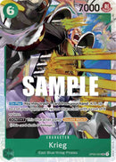Image for Krieg (OP03-025) (Pillars of Strength) - One Piece Card Game