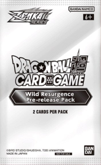 Image for Wild Resurgence Pre-Release Pack - Dragon Ball Super: Masters