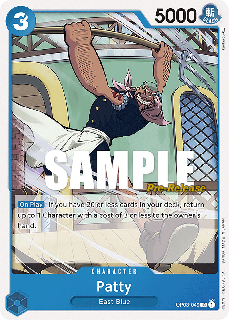 Image for Patty (OP03-049) (Pillars of Strength Pre-Release Cards) - One Piece Card Game