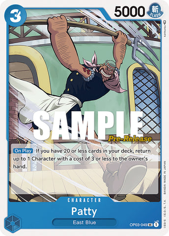Image for Patty (OP03-049) (Pillars of Strength Pre-Release Cards) - One Piece Card Game