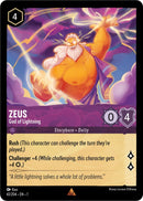 Image for Zeus - God of Lightning (61/204) (The First Chapter) (1) - Disney Lorcana
