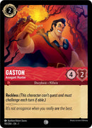 Image for Gaston - Arrogant Hunter (110/204) (The First Chapter) (1) - Disney Lorcana