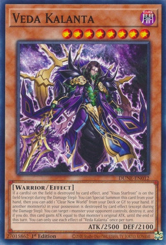 Veda Kalanta (DUNE-EN012) (Duelist Nexus) YuGiOh