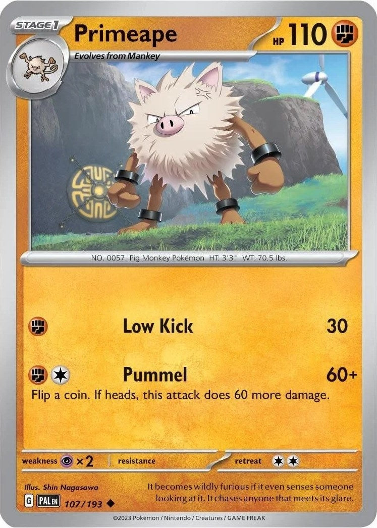 Primeape - 107/193 (Cosmos Holo) (107/193) (Miscellaneous Cards & Products) Pokemon