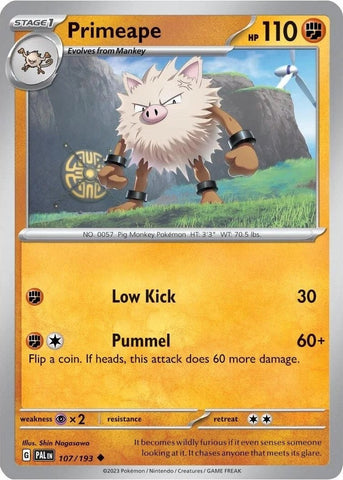 Primeape - 107/193 (Cosmos Holo) (107/193) (Miscellaneous Cards & Products) Pokemon