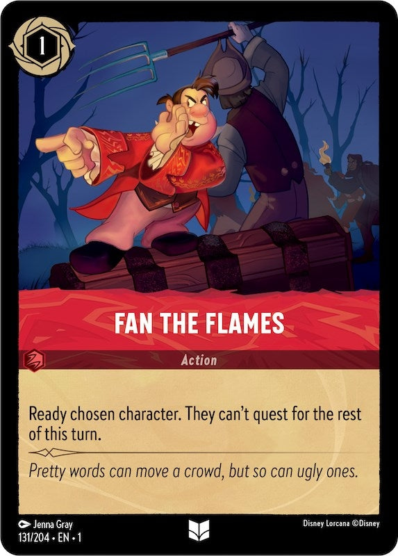 Image for Fan the Flames (131/204) (The First Chapter) (1) - Disney Lorcana