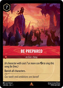 Image for Be Prepared (128/204) (The First Chapter) (1) - Disney Lorcana
