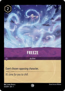 Image for Freeze (63/204) (The First Chapter) (1) - Disney Lorcana
