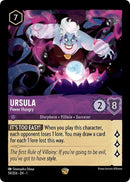 Image for Ursula - Power Hungry (59/204) (The First Chapter) (1) - Disney Lorcana