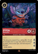 Image for Stitch - Abomination (125/204) (The First Chapter) (1) - Disney Lorcana