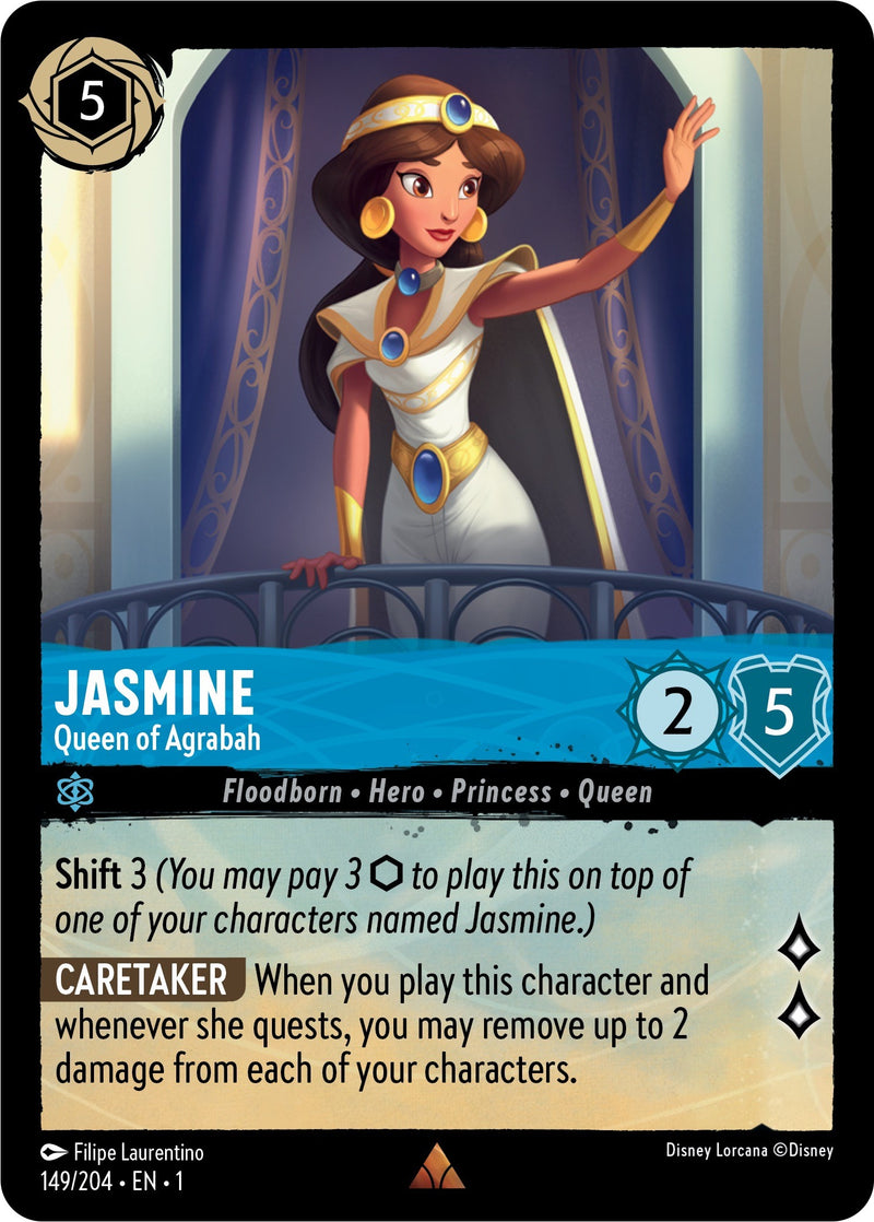Image for Jasmine - Queen of Agrabah (149/204) (The First Chapter) (1) - Disney Lorcana
