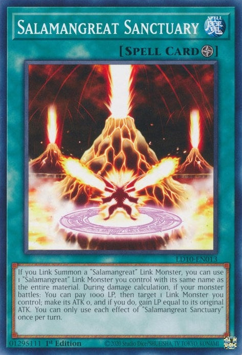 Salamangreat Sanctuary (LD10-EN013) (Legendary Duelists: Soulburning Volcano) YuGiOh