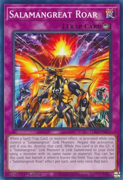 Salamangreat Roar (LD10-EN017) (Legendary Duelists: Soulburning Volcano) YuGiOh