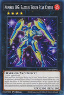 Number 105: Battlin' Boxer Star Cestus (LD10-EN042) (Legendary Duelists: Soulburning Volcano) YuGiOh