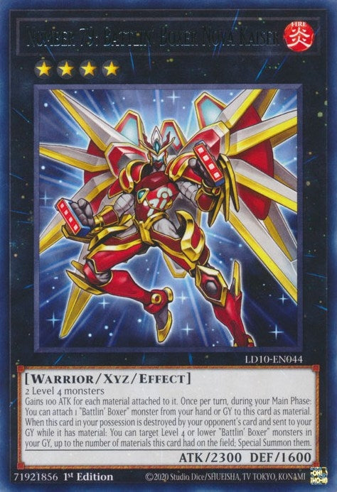 Number 79: Battlin' Boxer Nova Kaiser (LD10-EN044) (Legendary Duelists: Soulburning Volcano) YuGiOh
