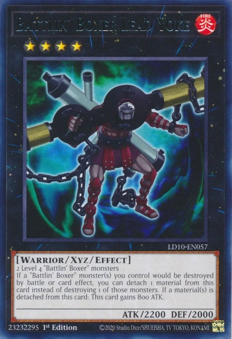 Battlin' Boxer Lead Yoke (LD10-EN057) (Legendary Duelists: Soulburning Volcano) YuGiOh