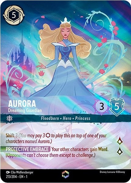 Image for Aurora - Dreaming Guardian (Enchanted) (213/204) (The First Chapter) (1) - Disney Lorcana