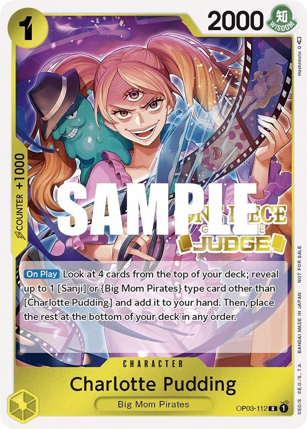 Charlotte Pudding (Judge Pack Vol. 2) (OP03-112) (One Piece Promotion Cards) One Piece Card Game