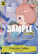 Charlotte Chiffon (Offline Regional 2023) [Participant] (OP03-109) (One Piece Promotion Cards) (OP-PR) One Piece Card Game