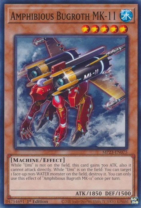 Amphibious Bugroth MK-11 (MP23-EN075) (25th Anniversary Tin: Dueling Heroes Mega Pack) YuGiOh
