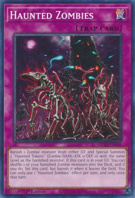Haunted Zombies (MP23-EN106) (25th Anniversary Tin: Dueling Heroes Mega Pack) YuGiOh