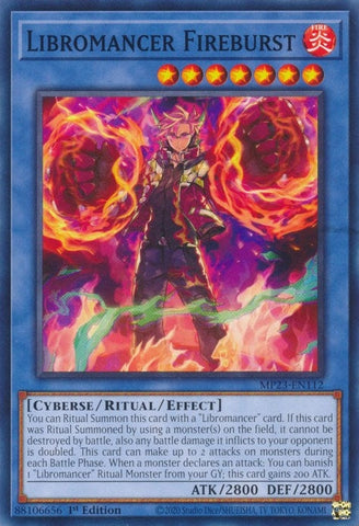 Libromancer Fireburst (MP23-EN112) (25th Anniversary Tin: Dueling Heroes Mega Pack) YuGiOh