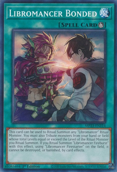 Libromancer Bonded (MP23-EN114) (25th Anniversary Tin: Dueling Heroes Mega Pack) YuGiOh
