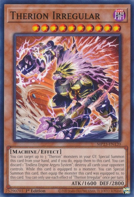 Therion Irregular (MP23-EN120) (25th Anniversary Tin: Dueling Heroes Mega Pack) YuGiOh