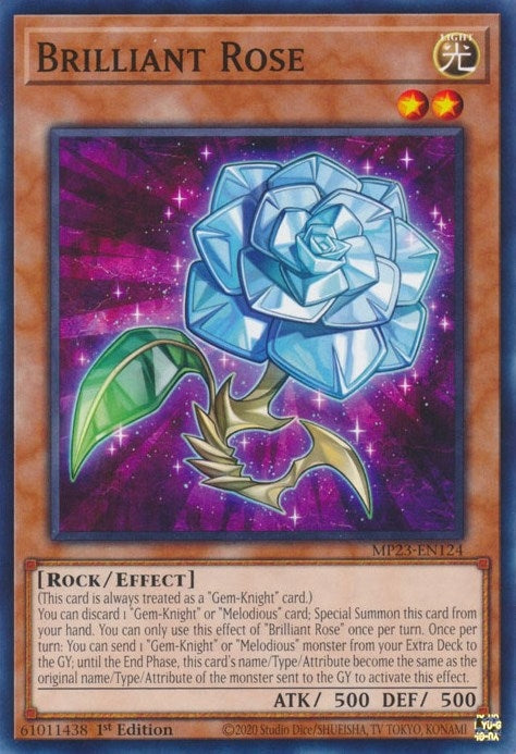 Brilliant Rose (MP23-EN124) (25th Anniversary Tin: Dueling Heroes Mega Pack) YuGiOh