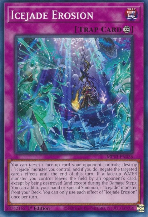 Icejade Erosion (MP23-EN036) (25th Anniversary Tin: Dueling Heroes Mega Pack) YuGiOh