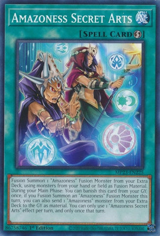 Amazoness Secret Arts (MP23-EN225) (25th Anniversary Tin: Dueling Heroes Mega Pack) YuGiOh