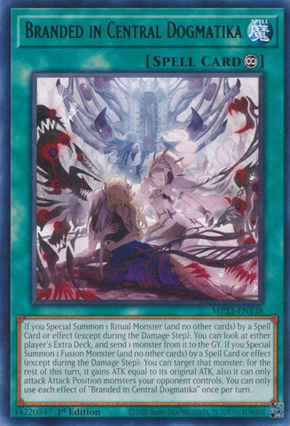 Branded in Central Dogmatika (MP23-EN138) (25th Anniversary Tin: Dueling Heroes Mega Pack) YuGiOh