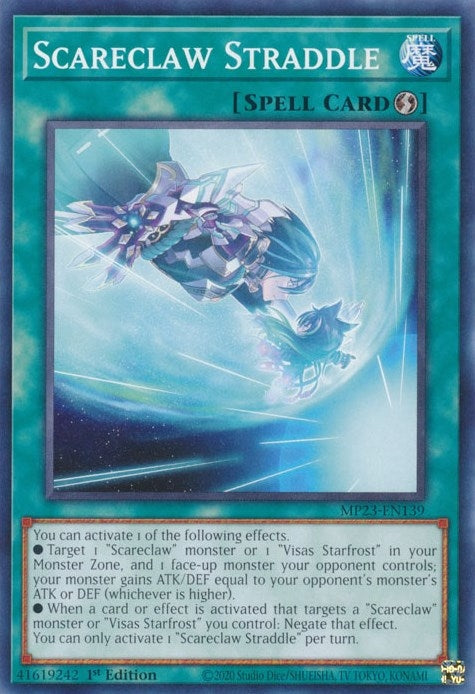 Scareclaw Straddle (MP23-EN139) (25th Anniversary Tin: Dueling Heroes Mega Pack) YuGiOh