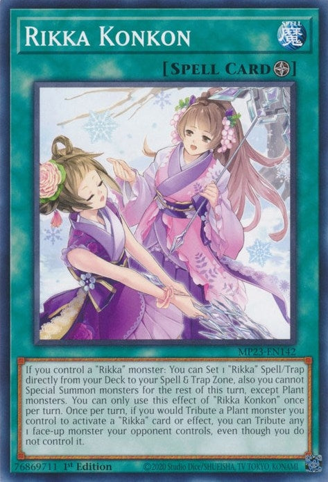Rikka Konkon (MP23-EN142) (25th Anniversary Tin: Dueling Heroes Mega Pack) YuGiOh