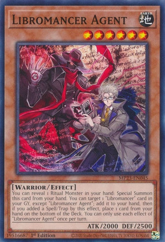 Libromancer Agent (MP23-EN045) (25th Anniversary Tin: Dueling Heroes Mega Pack) YuGiOh