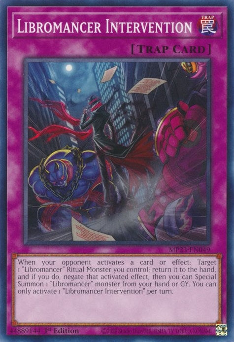 Libromancer Intervention (MP23-EN049) (25th Anniversary Tin: Dueling Heroes Mega Pack) YuGiOh