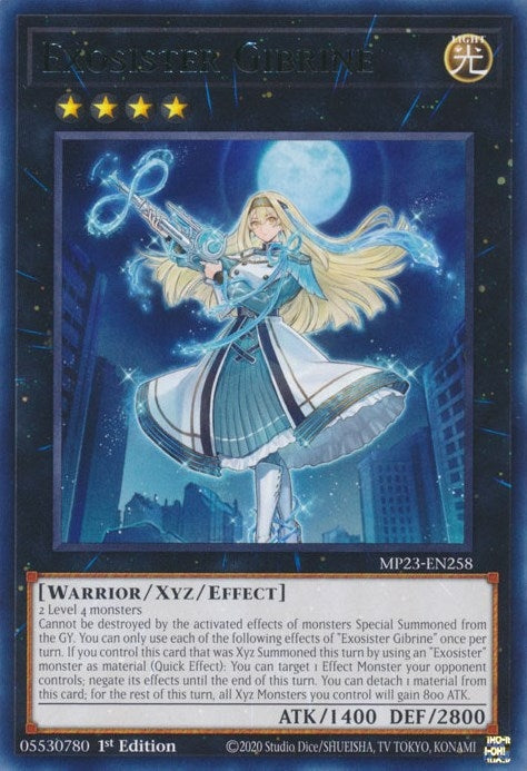 Exosister Gibrine (MP23-EN258) (25th Anniversary Tin: Dueling Heroes Mega Pack) YuGiOh