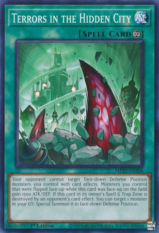 Terrors in the Hidden City (MP23-EN206) (25th Anniversary Tin: Dueling Heroes Mega Pack) YuGiOh