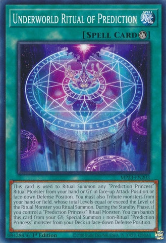 Underworld Ritual of Prediction (MP23-EN203) (25th Anniversary Tin: Dueling Heroes Mega Pack) YuGiOh
