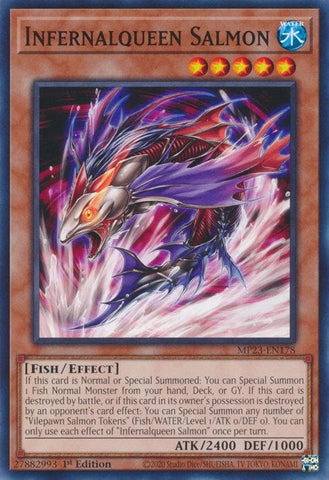 Infernalqueen Salmon (MP23-EN178) (25th Anniversary Tin: Dueling Heroes Mega Pack) YuGiOh