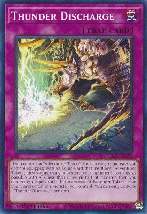 Thunder Discharge (MP23-EN272) (25th Anniversary Tin: Dueling Heroes Mega Pack) YuGiOh