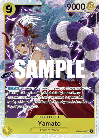 Yamato (OP04-112) (Kingdoms of Intrigue) (OP04) One Piece Card Game