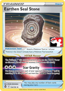 Image for Earthen Seal Stone (154/195) (Prize Pack Series Cards) - Pokemon