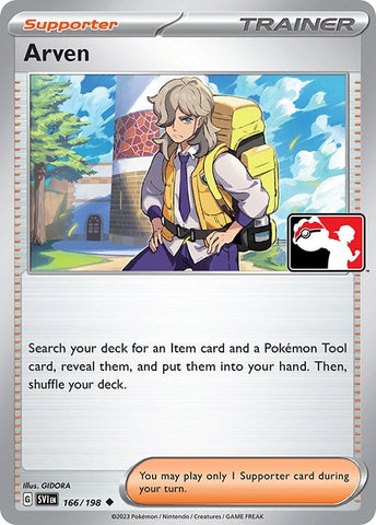 Arven (166/198) (Prize Pack Series Cards) Pokemon