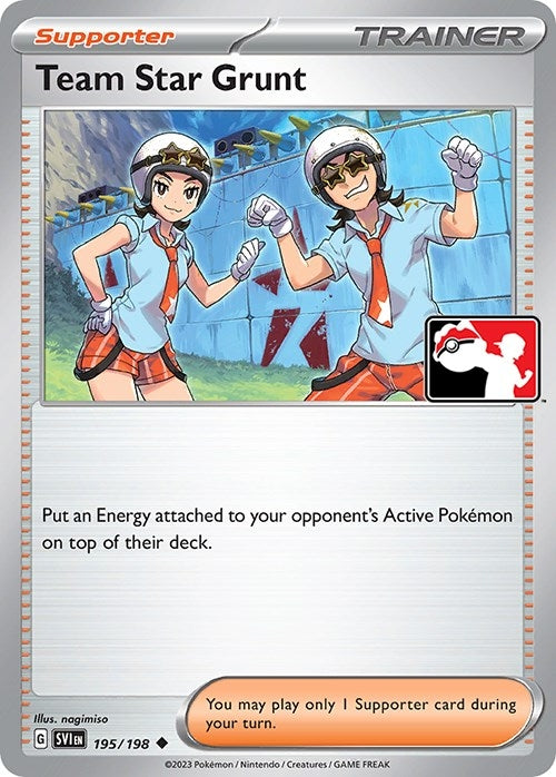 Image for Team Star Grunt (195/198) (Prize Pack Series Cards) - Pokemon