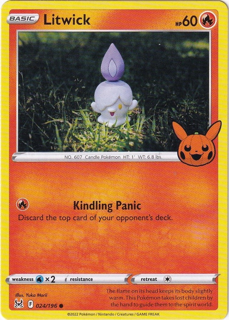 Image for Litwick (024/196) (Trick or Trade BOOster Bundle 2023) (TTBB23) - Pokemon