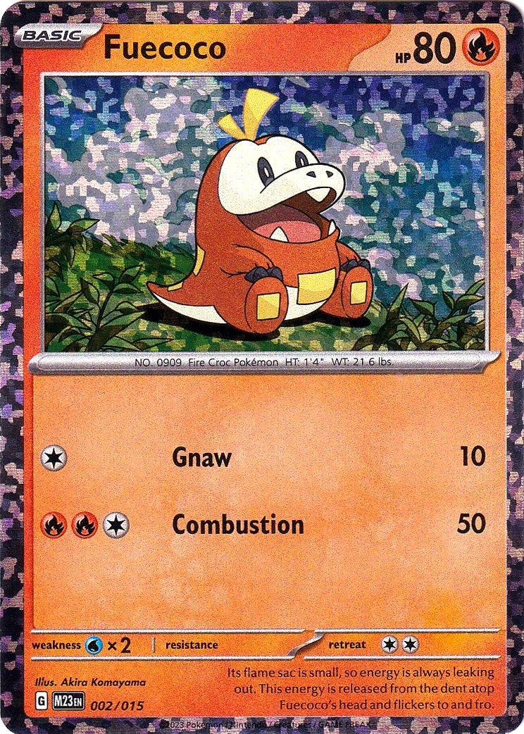 Image for Fuecoco (002/015) (McDonald's Promos 2023) (M23) - Pokemon