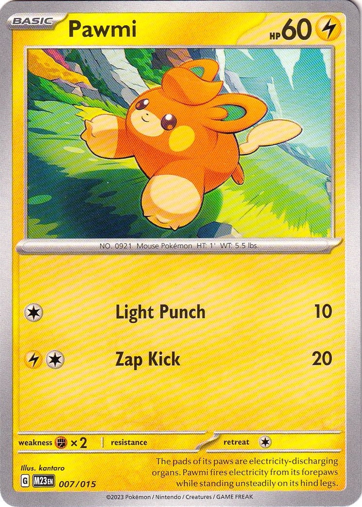 Pawmi (007/015) (McDonald's Promos 2023) Pokemon