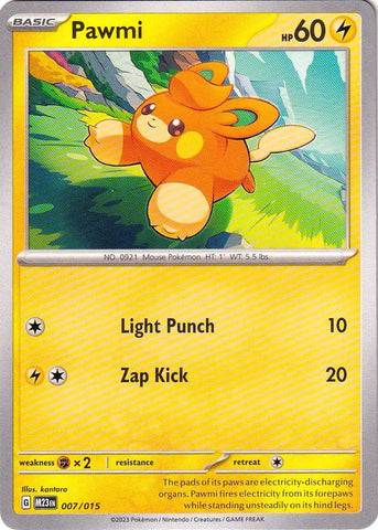 Pawmi (007/015) (McDonald's Promos 2023) Pokemon